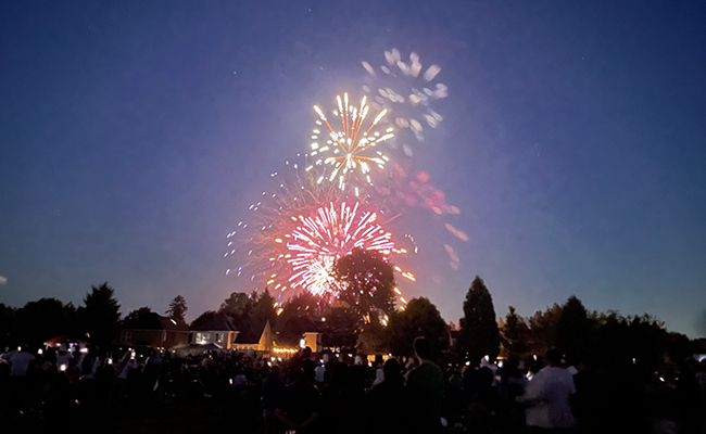 Fireworks in Tigard, Oregon